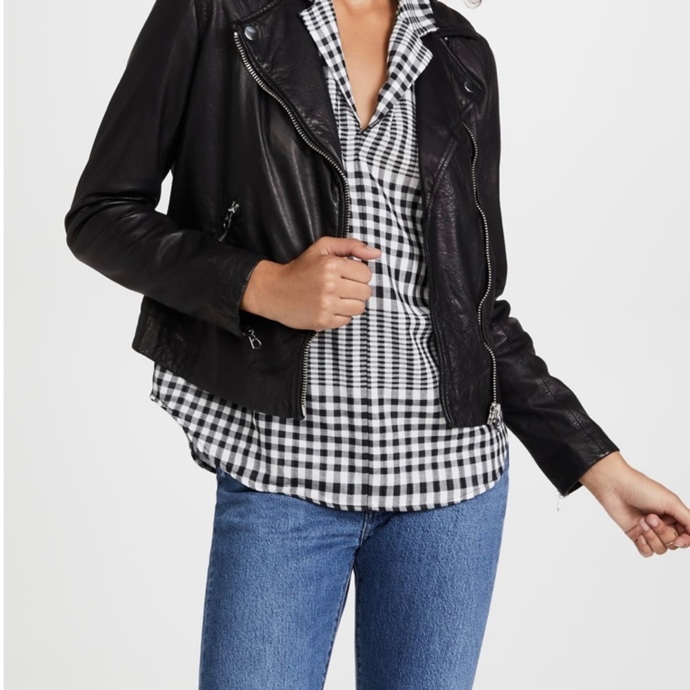 Madewell Giselle Check Shirt Size XS